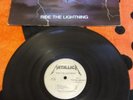 Metallica Ride The Lightning Original Record Megaforce 1984