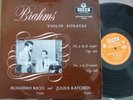 RUGGIERO RICCI - JULIUS KATCHEN / BRAHMS / DECCA LXT 5270