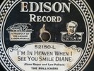 VG+ THE ROLLICKERS I'm In Heaven When I See You Smile Diane on EDISON DISC 52150