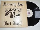 BERT JANSCH - ROSEMARY LANE LP EX VINYL Rare '71 UK 1st Press Original Pentangle