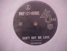 the beatles 4 x australian singles