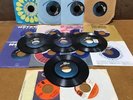 LOT: 18 MICHAEL JACKSON/JACKSON 5 45s BILLIE JEAN BEAT IT I AM LOVE BABY BE MINE