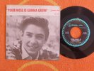 JOHNNY CRAWFORD Your Nose Is Gonna Grow 45 rpm w/ PICTURE SLEEVE Del-Fi 1962