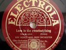 Ray Noble - Love is the sweetest... - I´Ll do may...- Electrola - /10