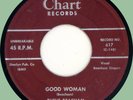 RUFUS BEACHAM (w/ group) Good Woman / Don't Say You Love Me 45rpm Chart 1956