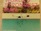 SIGNED-GAZ COOMBES-MINT (GREEN) VINYL LP-WORLD'S STRONGEST MAN-SIGNED PRINT-MSLD