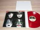 KISS RED VINYL LP + Poster - Dynasty/GERMAN LIMITED PRESS IN MINT