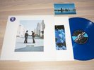 PINK FLOYD BLUE VINYL LP - WISH YOU WERE HERE / GERMAN LIMITED in MINT-