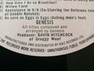 Genesis Foxtrot UK 1st Stunning EX++ cover with printing error Porky/Pecko 1U1U 
