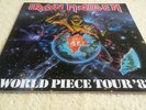 IRON MAIDEN - WORLD PIECE TOUR  '83 - TOUR PROGRAMME SIGNED +TICKET