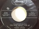RARE Northern Soul Young Jesse 1963 You Were Meant For Me 45 Mercury 72146 DH VG