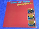 GANG OF FOUR (VINYL LP) ENTERTAINMENT [1ST HOLLAND EMI 1979 **POST PUNK WAVE] NM