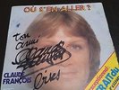 RARE  Disques FLECHE - 45T Claude Francois 