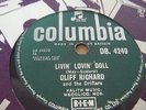 CLIFF RICHARD & DRIFTERS*LIVIN LOVIN DOLL / STEADY WITH YOU *VG