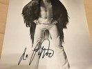 PAUL NICHOLAS  -   1970s HAIR  POSE  SIGNED  10X8 BW  PHOTO  -  GENUINE -  UACC