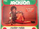 Michael Jackson Rockin' Robin 45 giri Italian issue 1972 with original sticker