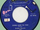 BOBBY DESOLA & BELVEDERES Good Luck to You 45rpm Yale 1960 Conn. doo-wop rare
