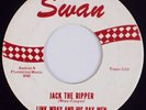 LINK WRAY: Jack the Ripper / Black Widow USA Swan OG Rockabilly Instro 45 HEAR