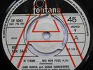 RARE A-LABEL DEMO Jane Birkin Serge Gainsbourg Je T'Aime UK Fontana 45 TF1042 ??