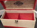 Vintage Estate Triad Portable Case Double 45 RPM RECORD Case