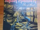 IRON MAIDEN -PIECE OF MIND LP VINYL RECORD. 1983 RELEASE
