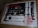 STIFF LITTLE FINGERS UNIQUELY DESIGNED 'STRAW DOGS SINGLE/TOUR' POSTER 75 X 54CM