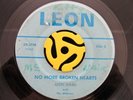 ROCKABILLY 45-Leon Ward And The Wildcats-No More Broken Hearts-Leon HEAR