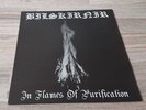 Bilskirnir - In Flames Of Purification LP grey splattered Firstpress