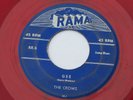 Rare R & B Doo Wop 45 - THE CROWS - Gee - RAMA RED WAX Original