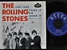 THE ROLLING STONES 1966 EP MADE IN PORTUGAL 45 PS 7 *LADY JANE* DECCA PEP.1177
