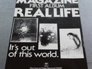 Magazine Original 1978 A4 Double Sided Flyer Debut Album Real Life & UK Tour