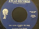 Rare Doowop 45 Parakeets “I Have A Love/The Rain Starts To Fall” Atlas VG+