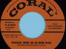 BUDDY HOLLY: Words of Love / Mailman, Bring Me No More Blues CORAL 9-61852 45