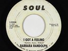 Northern Soul 45 - Barbara Randolph - I Got A Feeling - Soul - mp3