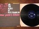 RARE The Blues of Pete Franklin Guitar Pete's Blues Bluesville BVLP 1068 LP VG+