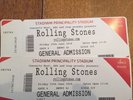 The Rolling Stones Tickets X2 Cardiff