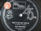ISLEY BROTHERS That's The Way Love Is Vinyl Single Record 45RPM Rare Sample