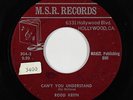 Northern Soul 45 - Rodd Keith - Can't You Understand - M.S.R. - mp3