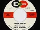 Northern Soul 45 - Frank and Jack & Monulanes - Count On Me - Emblem - VG++ mp3