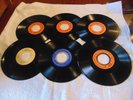 (13) Seeburg Music Library 16 2/3 RPM Records