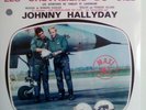 MAXI 45T( VINYLE GRIS )JOHNNY HALLYDAY LES CHEVALIERS DU CIEL