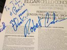 CFP 40342 - SIGNED - ELGAR - CELLO CONCERTO - ROBERT COHEN -