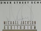 Michael Jackson signed programme autograph rare no promo