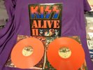 KISS Alive II Orig 1977 Casablanca 2-LP SET # NBLP-7076-2 RED VINYL AS IS
