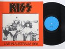 LP Kiss Live In Australia 1980 none NOT ON LABEL Australia Vinyl