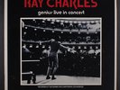 RAY CHARLES: Genius Live In Concert LP (Quadraphonic, sm toc, 2