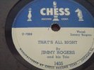JIMMY ROGERS * THAT'S ALL RIGHT / LUDELLA * VG
