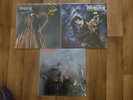 Warlock 3x records, Hellbound, Triumph and Agony, True as Steel
