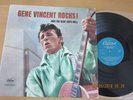 GENE VINCENT AND THE BLUE CAPS  GENE VINCENT ROCKS CAPITOL RECORD  IMPORT
