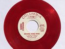 BARBRA STREISAND Red Vinyl Promo 45 RPM Record SECOND HAND ROSE Columbia 1966